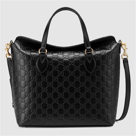 black gucci bag tote